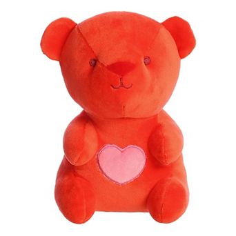 Aurora Small Red Valentine 8" Yummy Heartbear Heartwarming Stuffed Animal