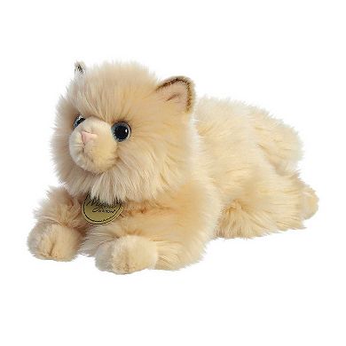 Aurora Small Brown Miyoni 8.5" Persian Cat Adorable Stuffed Animal