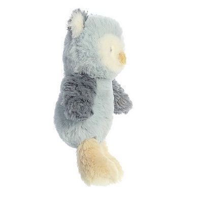 ebba Small Blue Cuddlers Rattle 6.5" Ollie Owl Playful Baby Stuffed Animal