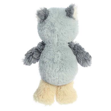 ebba Small Blue Cuddlers Rattle 6.5" Ollie Owl Playful Baby Stuffed Animal