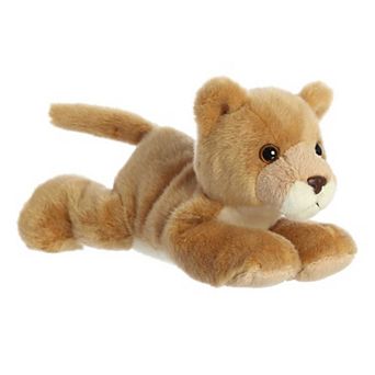 Aurora Small Brown Mini Flopsie 8" Leah Lioness Adorable Stuffed Animal