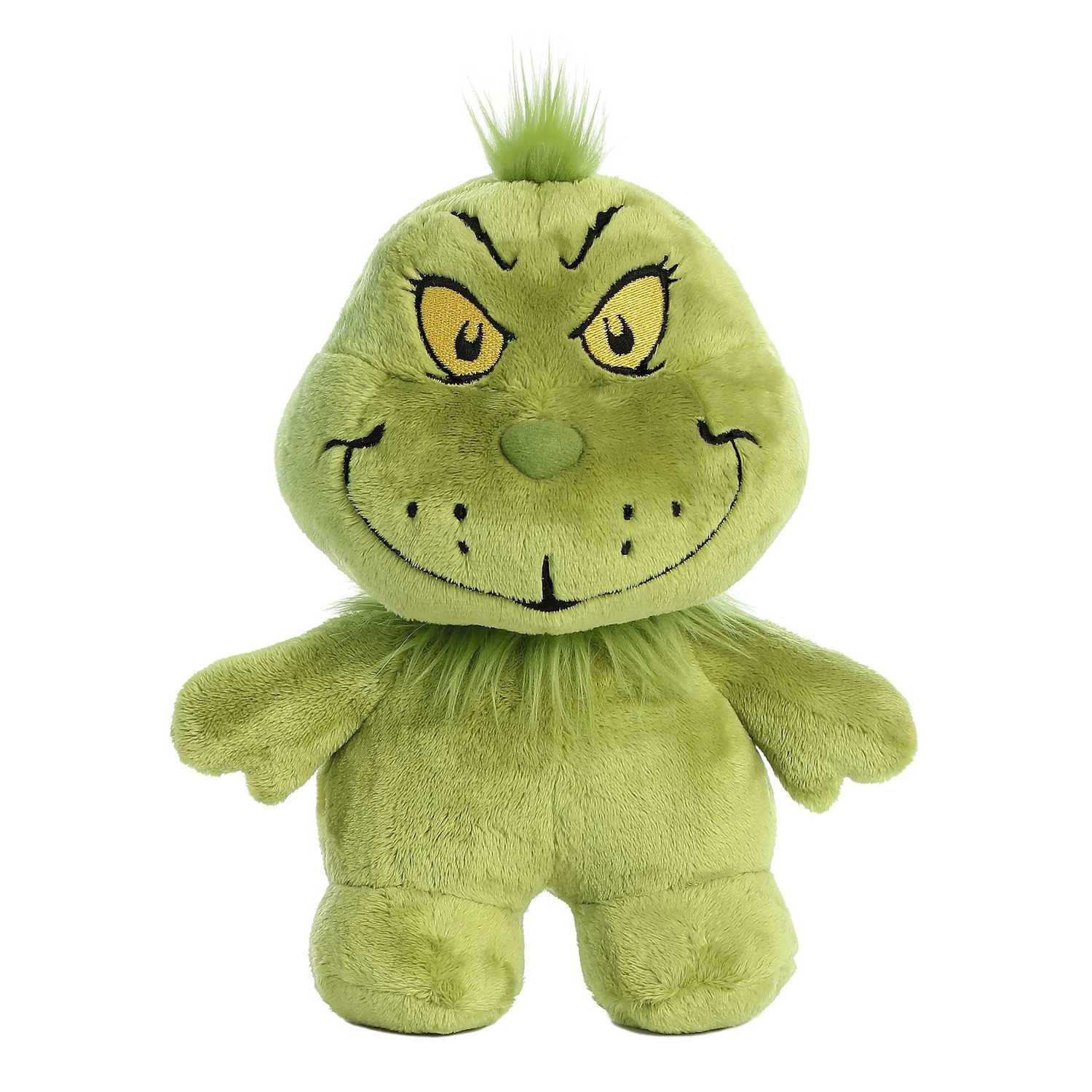 Aurora - Small Green Dr. Seuss - Shaker 7.5 Grinch - Whimsical Stuffed Animal