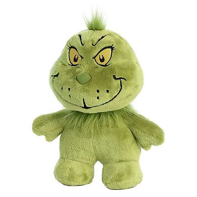 Aurora Small Green Dr. Seuss Dood Plushie 8.5" Grinch Whimsical Stuffed Animal