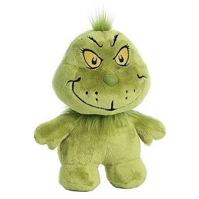 Aurora Small Green Dr. Seuss Dood Plushie 8.5" Grinch Whimsical Stuffed Animal