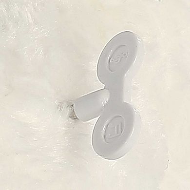 Aurora Medium White Precious Moments 10" Luffie Lamb Musical Inspirational Stuffed Animal