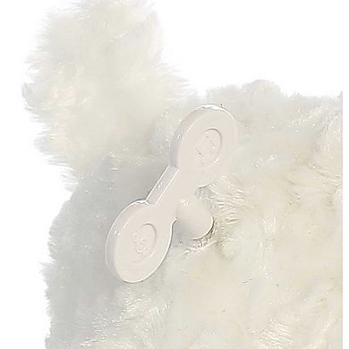 Aurora Medium White Precious Moments 10" Luffie Lamb Musical Inspirational Stuffed Animal