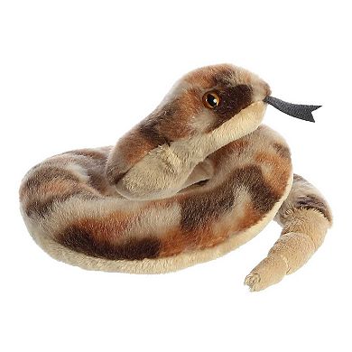 Aurora Small Brown Mini Flopsie 8" Ruse Rattlesnake Adorable Stuffed Animal