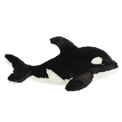 Aurora Medium Black Flopsie 12" Splash Adorable Stuffed Animal