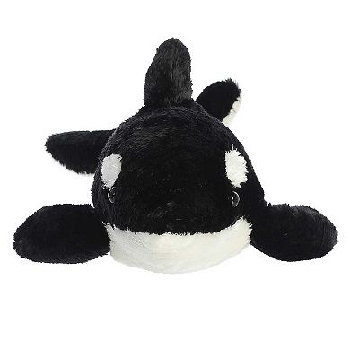 Aurora Medium Black Flopsie 12" Splash Adorable Stuffed Animal