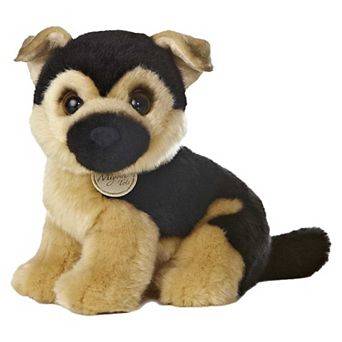 Aurora Medium Brown Miyoni Tots 11" German Shepherd Pup Adorable Stuffed Animal