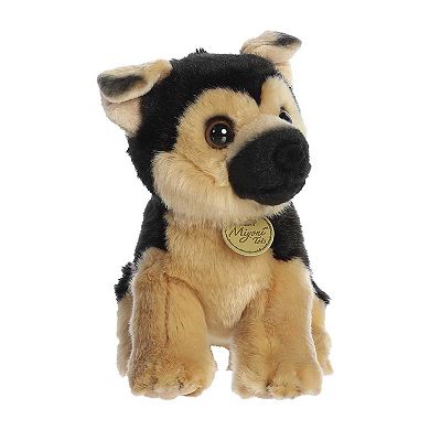 Aurora Medium Brown Miyoni Tots 11" German Shepherd Pup Adorable Stuffed Animal