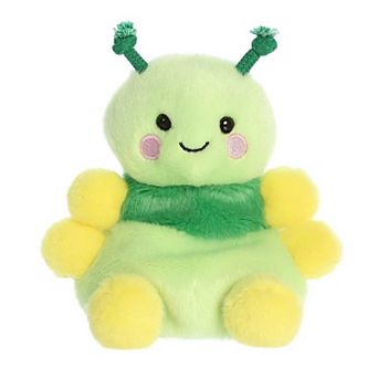 Aurora Mini Green Palm Pals 5" Ivy Caterpillar Adorable Stuffed Animal