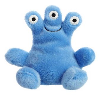 Aurora Mini Blue Palm Pals 5" Zeke Monster Adorable Stuffed Animal