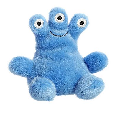 Aurora Mini Blue Palm Pals 5" Zeke Monster Adorable Stuffed Animal