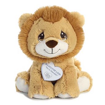 Aurora Small Brown Precious Moments 8.5" Hamilton Lion Inspirational Stuffed Animal