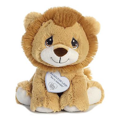 Aurora Small Brown Precious Moments 8.5" Hamilton Lion Inspirational Stuffed Animal
