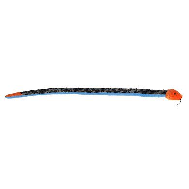 Aurora X-Large Multi-Color Snake 50" Blue Malayan Coral Snake Realistic ...