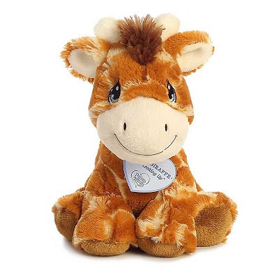 Aurora Small Brown Precious Moments 8.5" Raffie Giraffe Inspirational Stuffed Animal