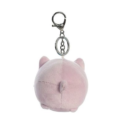 Aurora Mini Purple Tasty Peach 3.5" Taro Meowchi Clip-On Enchanting Stuffed Animal