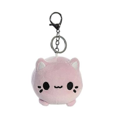 Aurora Mini Purple Tasty Peach 3.5" Taro Meowchi Clip-On Enchanting Stuffed Animal