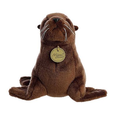 Aurora Medium Brown Miyoni 11" Sea Lion Adorable Stuffed Animal