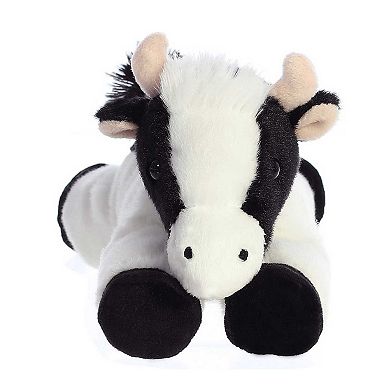 Aurora Small White Mini Flopsie 8" Mini Moo Adorable Stuffed Animal
