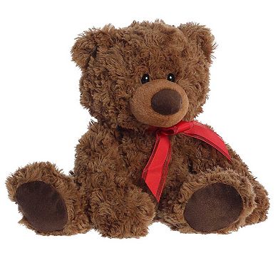 Aurora Large Brown Bear 13" Coco Bear Snuggly Stuffed Animal