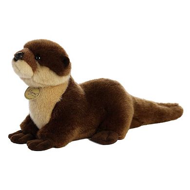 Aurora Medium Brown Miyoni 11" River Otter Adorable Stuffed Animal
