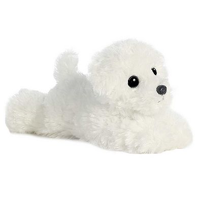 Aurora Small White Mini Flopsie 8" Snowball Adorable Stuffed Animal