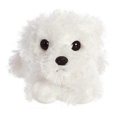Aurora Small White Mini Flopsie 8" Snowball Adorable Stuffed Animal