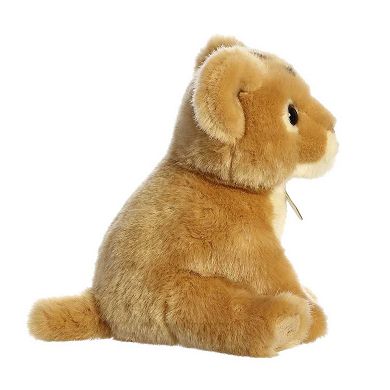 Aurora Small Brown Miyoni Tots 8.5" Lion Cub Adorable Stuffed Animal