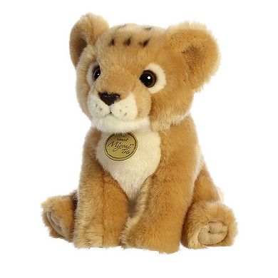 Aurora Small Brown Miyoni Tots 8.5" Lion Cub Adorable Stuffed Animal
