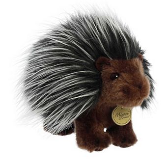 Aurora Medium Black Miyoni 10" Porcupine Adorable Stuffed Animal