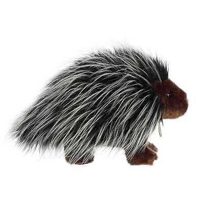 Aurora Medium Black Miyoni 10" Porcupine Adorable Stuffed Animal