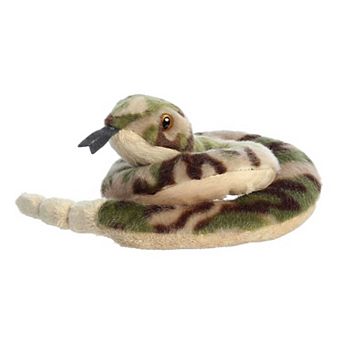 Aurora Small Green Mini Flopsie 8" Slick Snake Adorable Stuffed Animal