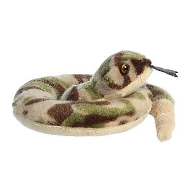 Aurora Small Green Mini Flopsie 8" Slick Snake Adorable Stuffed Animal