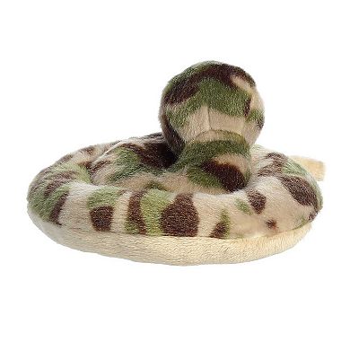 Aurora Small Green Mini Flopsie 8" Slick Snake Adorable Stuffed Animal