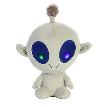 Aurora Small Grey Galactic Cuties 8" Bob Light Up Alien Interstellar Stuffed Animal