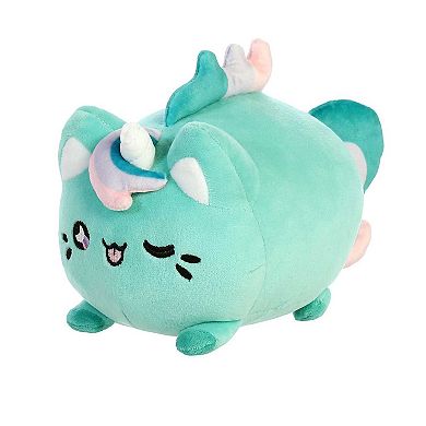 Aurora Small Green Tasty Peach 7" Moon Blossom Meowchi Enchanting Stuffed Animal