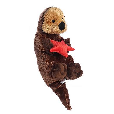 Aurora Medium Brown Flopsie 12" Cali Otter Adorable Stuffed Animal