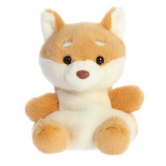 Aurora Mini Brown Palm Pals 5" Keiko Shiba Inu Adorable Stuffed Animal