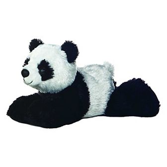 Aurora Small White Mini Flopsie 8" Mei Mei Adorable Stuffed Animal