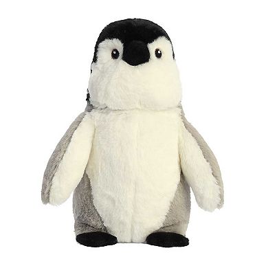 Aurora Medium Grey Eco Nation 9.5" Penguin Eco-Friendly Stuffed Animal