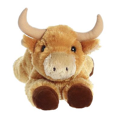 Aurora - Small Brown Mini Flopsie - 8" Toro - Adorable Stuffed Animal