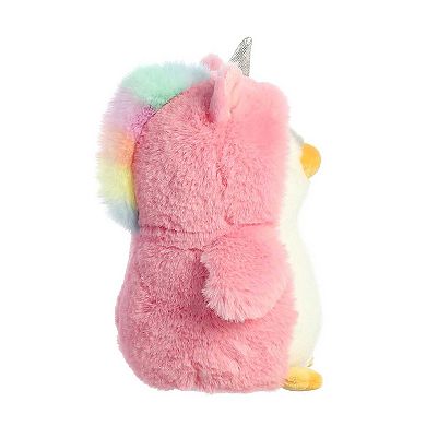 Aurora Small Pink PomPom Penguin 7" Unicorn Playful Stuffed Animal