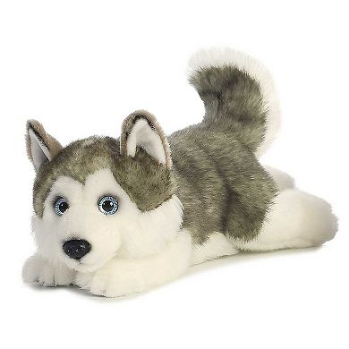 Aurora Medium Grey Miyoni 11" Husky Adorable Stuffed Animal