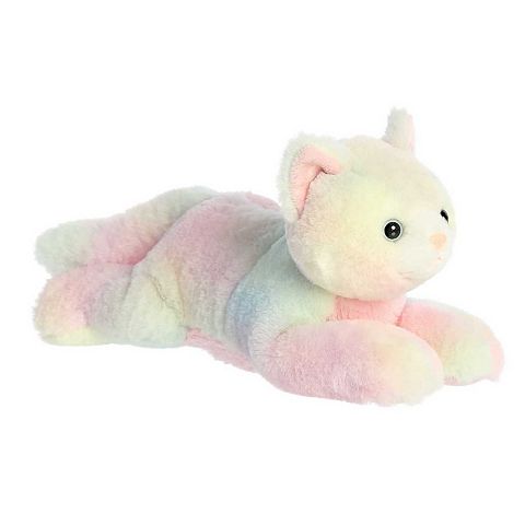 Детские мягкие игрушки Aurora Medium Pink Flopsie 12" Calli Kitten Adorable Stuffed Animal