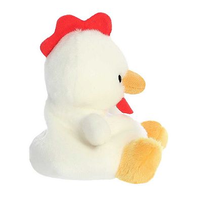 Aurora Mini White Palm Pals 5" Cooper Chicken Adorable Stuffed Animal