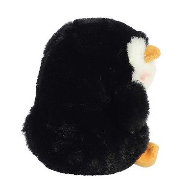 Aurora Mini Black Rolly Pet 5" Peewee Penguin Round Stuffed Animal