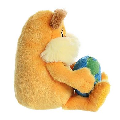 Aurora Medium Orange Dr. Seuss 11" Lorax Planet Earth Whimsical Stuffed Animal